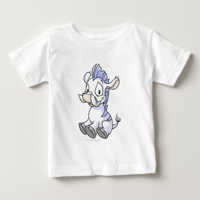 Camiseta Para Bebê Moehog White (Frente)