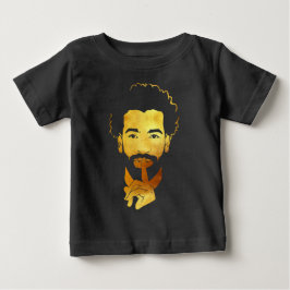 Camiseta Para Bebê Mohamed Salah, o Rei do Futebol Egípcio