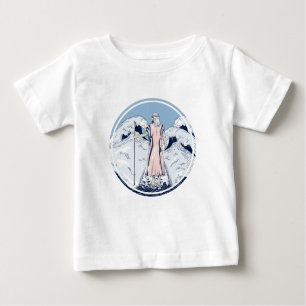 Camiseta Para Bebê Moisés que separam o mar vermelho