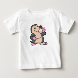 Camiseta Para Bebê Mole com Taça de Café e Saucer