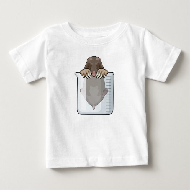 Camiseta Para Bebê Mole com xícara de medida (Frente)