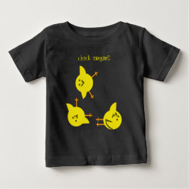 Camiseta Para Bebê Moletom de Criança Ímã de Franguinhas