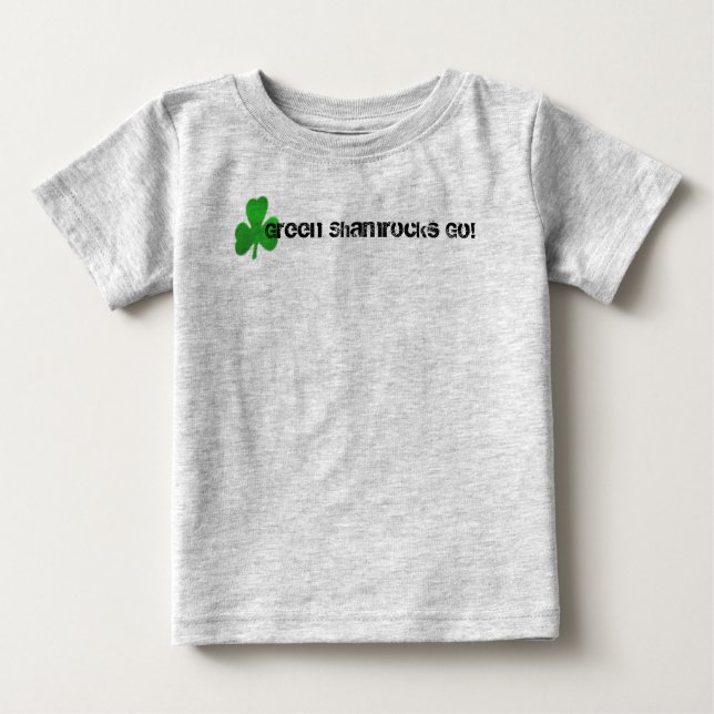 Camiseta Para Bebê Molhos Verdes! (Frente)