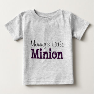 Camiseta Para Bebê Mommy's Little Minion