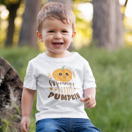 Camiseta Para Bebê Mommy's Little Pumpkin Cute Baby