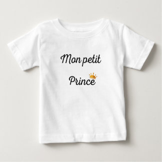 Camiseta Para Bebê mon petit príncipe