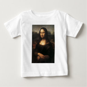 Camiseta Para Bebê Mona Lisa