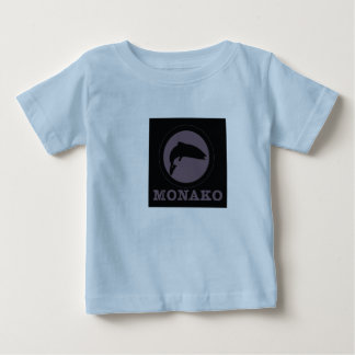 Camiseta Para Bebê monakofishlogocopy