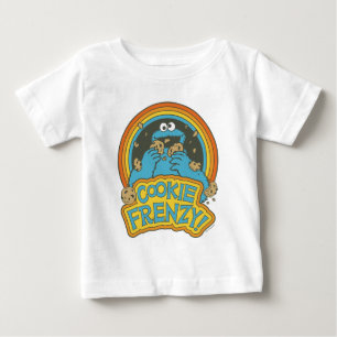 Camiseta Para Bebê Monstro das Bolachas Vintage   Frenesi de Bolachas