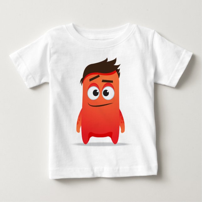 Camiseta Para Bebê Monstro de ClassDojo demasiado legal para você (Frente)