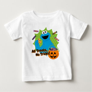 Camiseta Para Bebê Monstro de cookies Todos Os Tratamentos, Sem Tru