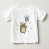 Monstro de Cuta Personalizável com Aniversário de