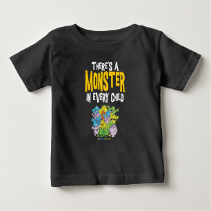 Camiseta Para Bebê Monstro em cada bebê!