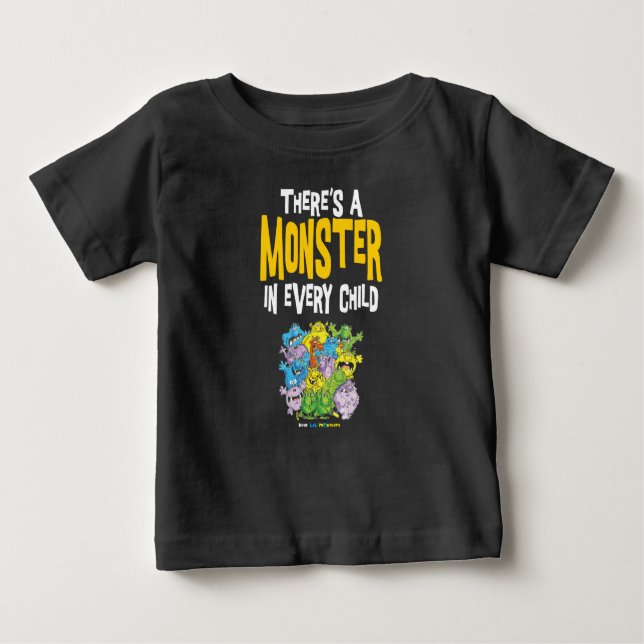 Camiseta Para Bebê Monstro em cada bebê! (Frente)