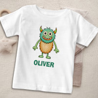 Monstro Excêntrico Personalizado Fofo