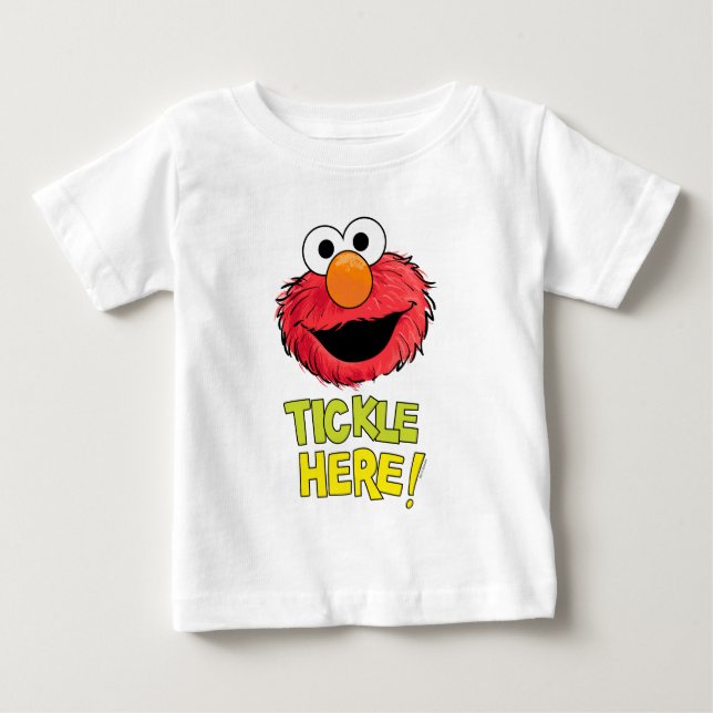 Camiseta Para Bebê Monstro no Fim desta História | Elmo (Frente)