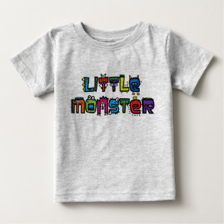 Camiseta Para Bebê Monstro pequeno - o texto Doodles o t-shirt