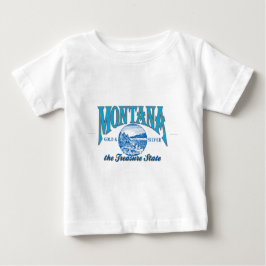 Camiseta Para Bebê Montana