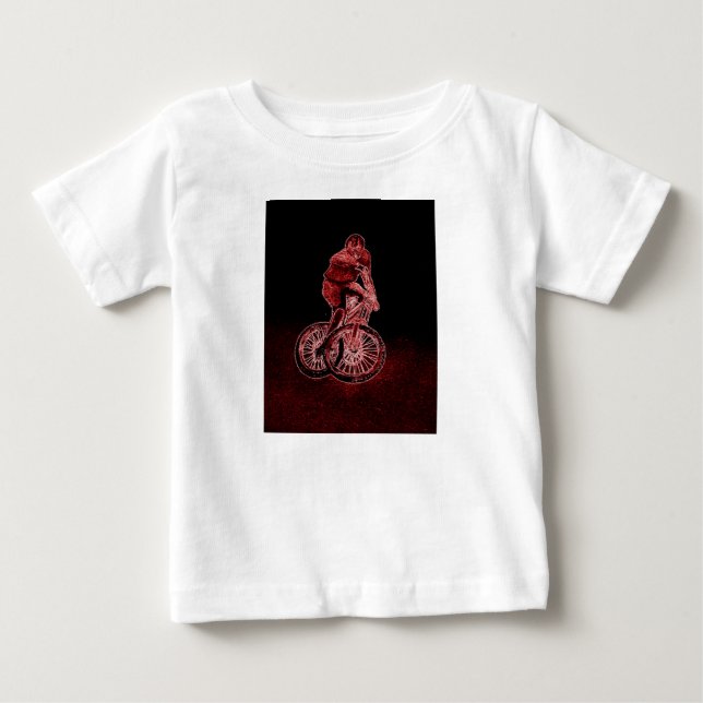 Camiseta Para Bebê Montanha (Frente)