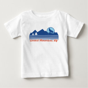 Camiseta Para Bebê Montanhas de Catskill NY
