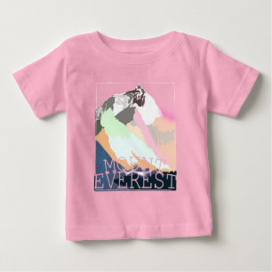 Camiseta Para Bebê Monte Everest