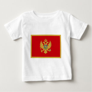 Camiseta Para Bebê Montenegro