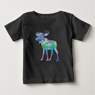 Camiseta Para Bebê Moose Canadense