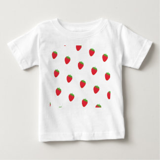 Camiseta Para Bebê Morango