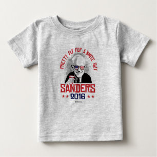 Camiseta Para Bebê Mosca bonito para uma cara branca