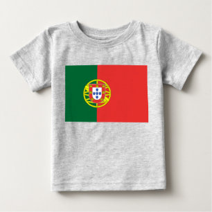 Camiseta Para Bebê Mostre suas cores - Portugal
