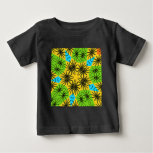 Camiseta Para Bebê Motif tradicional de aranha inspirada na África el