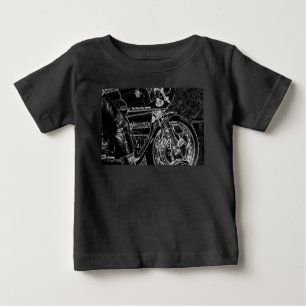 Camiseta Para Bebê Motociclo 1 iccnm