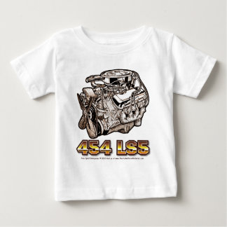 Camiseta Para Bebê Motor 454 LS5