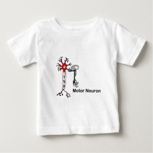 Camiseta Para Bebê Motor Neuron