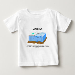 Camiseta Para Bebê Moulins sistema de encanamento interno de uma