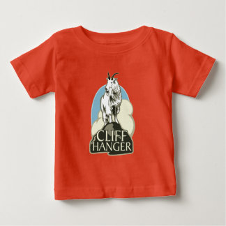 Camiseta Para Bebê Mountain Goat Cliffhanger