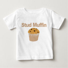 Camiseta Para Bebê Muffin do parafuso prisioneiro, t-shirt engraçado