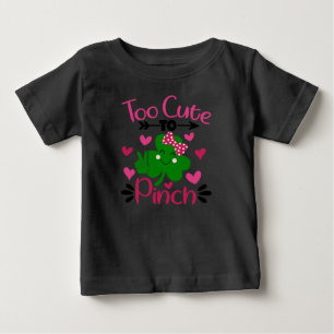 Camiseta Para Bebê Muito bonito para o Pinch - Rua. Diversão do Dia d