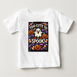 Camiseta Para Bebê Muito bonito para Spook! - Camisa-T de Dia das Bru