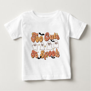 Camiseta Para Bebê Muito fofo para fantasmas, T-Shirt