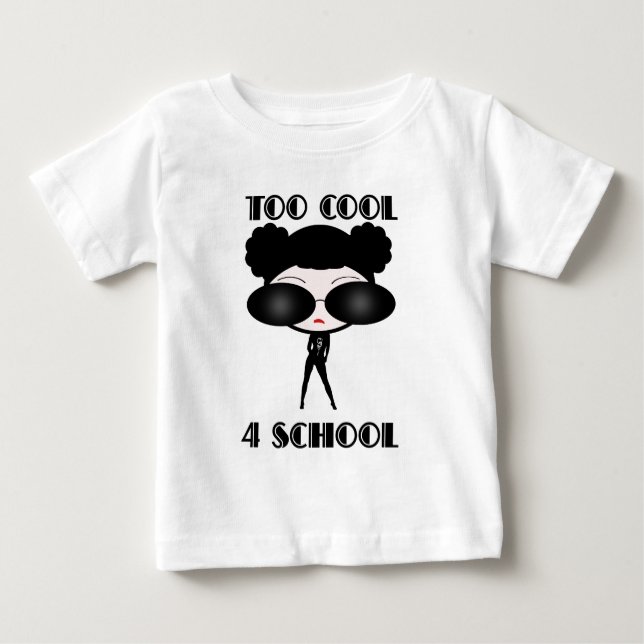 Camiseta Para Bebê Muito Legal 4 Escolas (Frente)