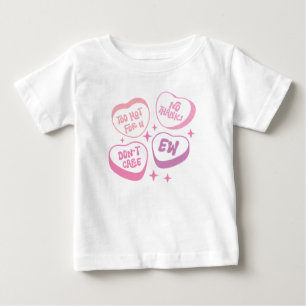 Camiseta Para Bebê Muito Quente Para Você, Não Obrigada, Não Me Impor