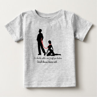 Camiseta Para Bebê Mulher na linha - Homens maus