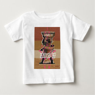 Camiseta Para Bebê Mulheres e crianças A vida não é justa; acostume-s