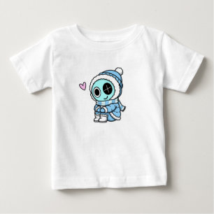 Camiseta Para Bebê Mundo Astro do Dandy