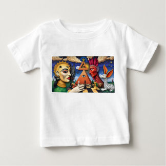Camiseta Para Bebê Mundo Surreal de Ulysses
