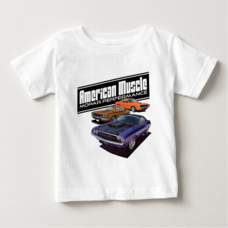 Camiseta Para Bebê Músculo de Mopar do americano