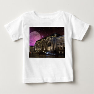 Camiseta Para Bebê Museu Metropolitano do Spacey