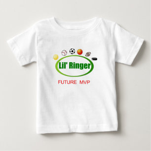 Camiseta Para Bebê MVP do futuro da campainha de Lil