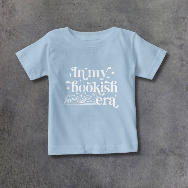 Camiseta Para Bebê Na Minha Era Literária (Criador carregado)